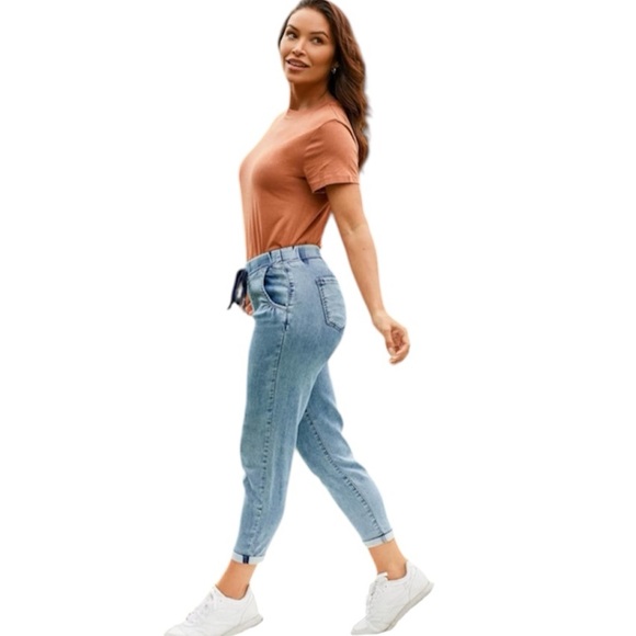 Denizen from Levi's Stretch Crop‎ Jogger Jeans Size XL - Picture 3 of 16